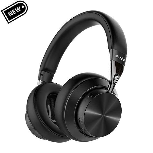 Mixcder E10 обновленная гарнитура aptX с низкой задержкой, Bluetooth, беспроводные bluetooth-наушники, металлические басовые наушники для мобильных телефонов, игр - Цвет: E10
