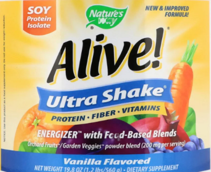 Изолят Соевого протеина новая и улучшенная Формула белковое волокно витамины