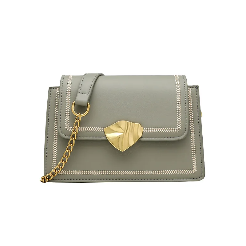 

2021 New Fashion Korean Version of Women's Car Suture Small Bag One-shoulder Oblique Bag Women's Handbag
