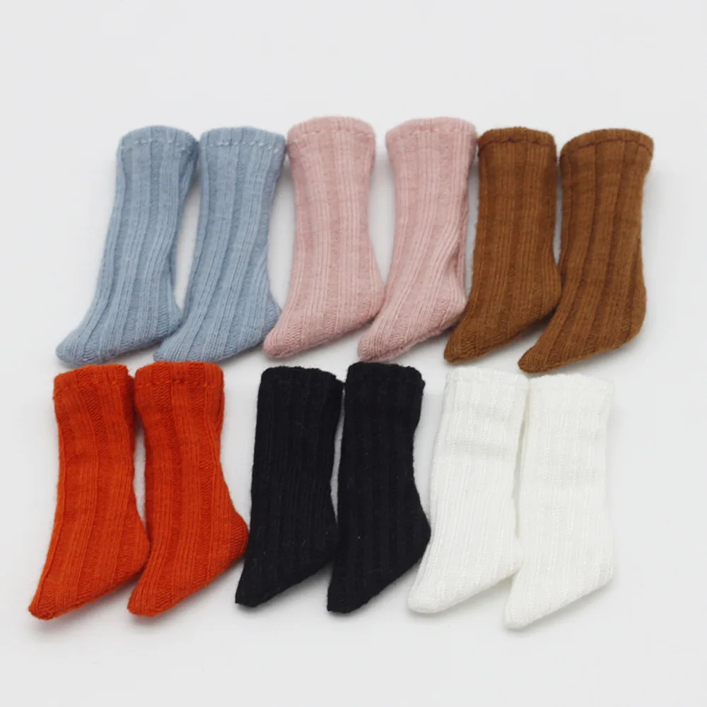 1 пара аксессуары для кукол OB11 Blyth 1/8 1/12 носки | Игрушки и хобби
