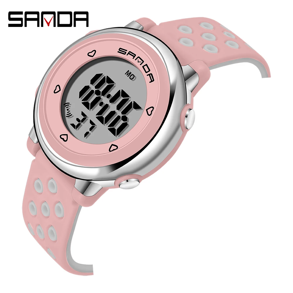 SANDA Children Watch Sport Student Kids Watches Boys Girls Clock Gift Child LED Digital Electronic Watch Boy Girl Wristwatch