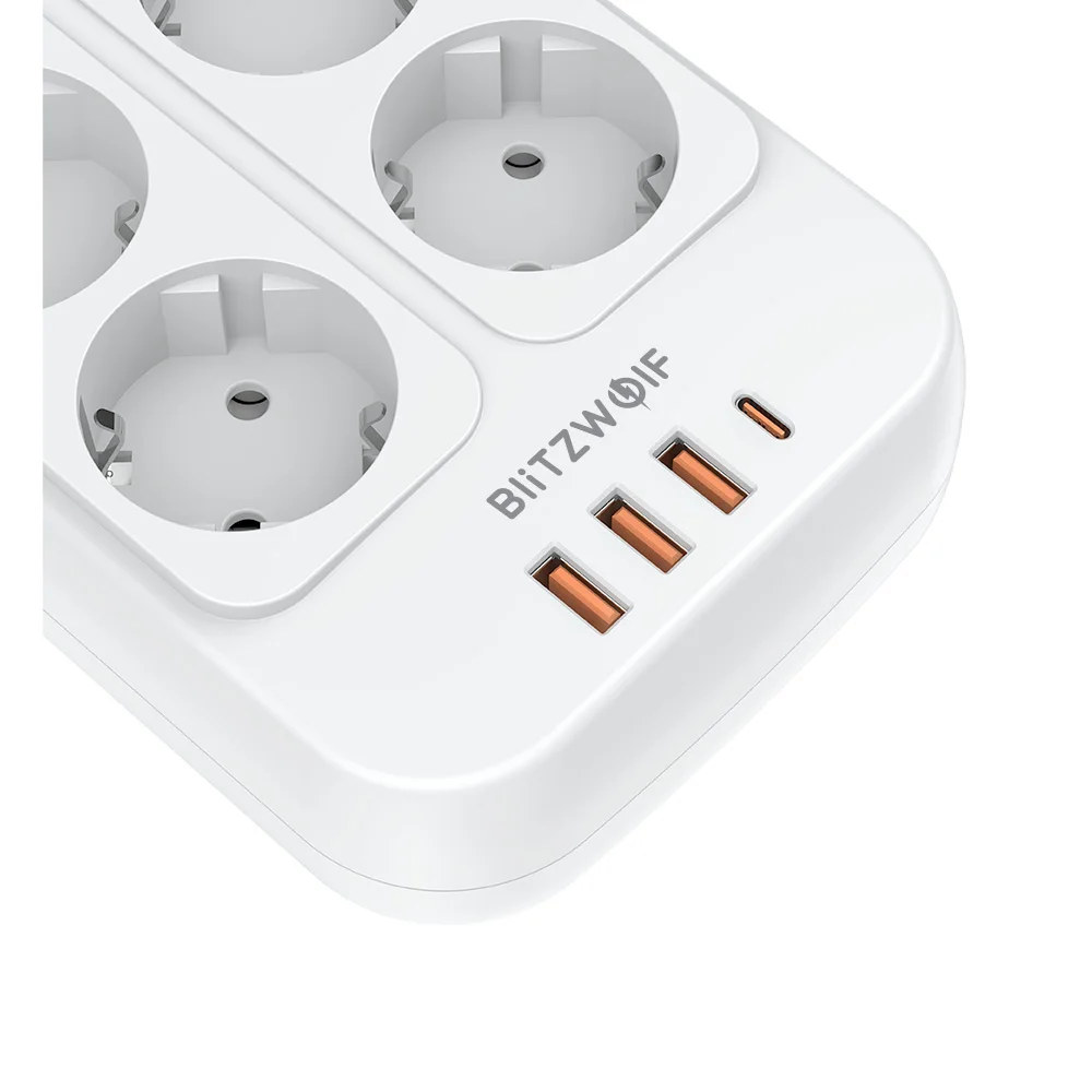 Блок питания BlitzWolf с USB-портом и выходом 8 * AC 2500 Вт | Строительство ремонт