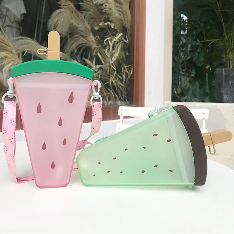 350 мл летняя популярная чашка для девочек мороженого пластиковая с фруктами