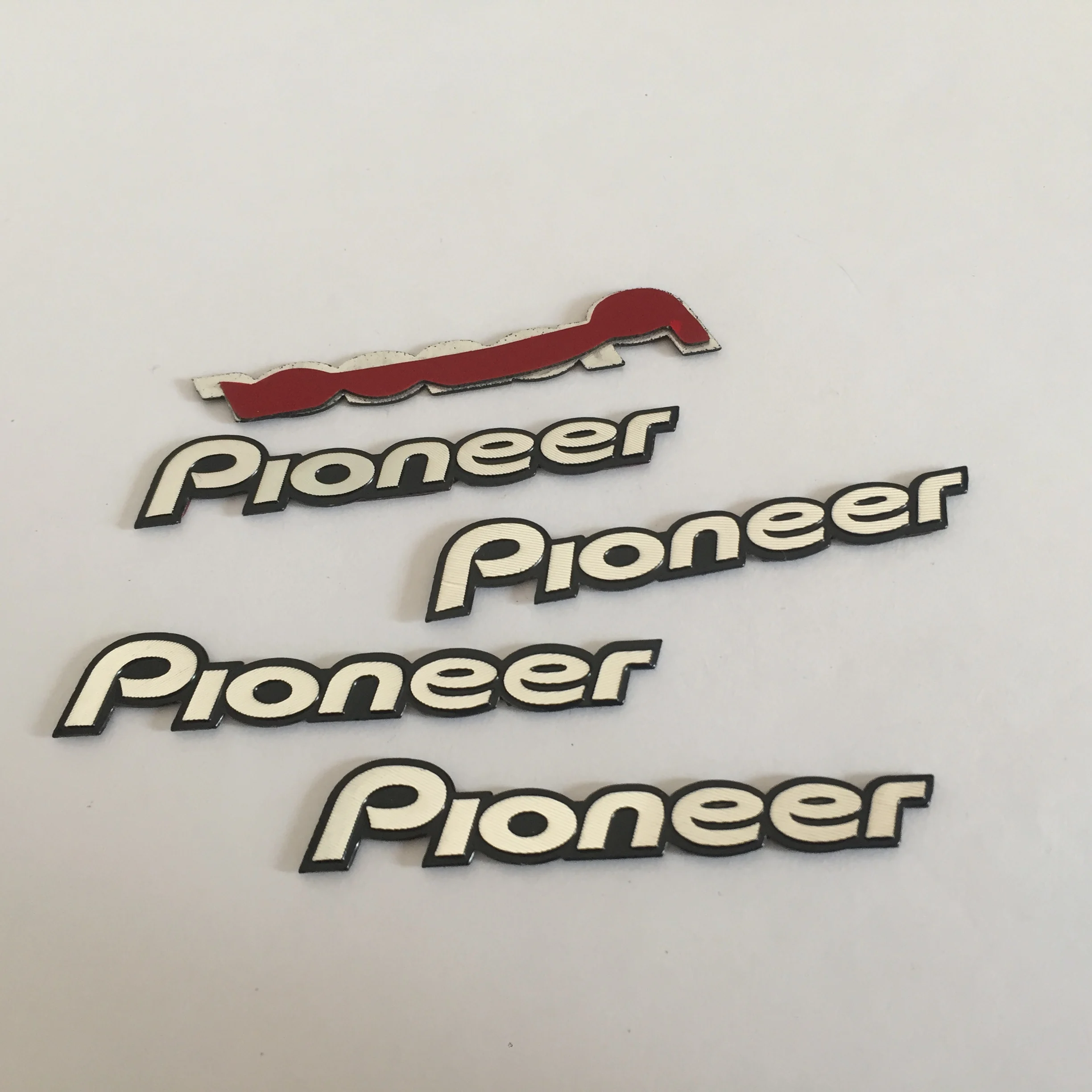 2 шт. 5 10 pioneer автомобиля Hi Fi Динамик аудио значок стерео эмблема наклейка