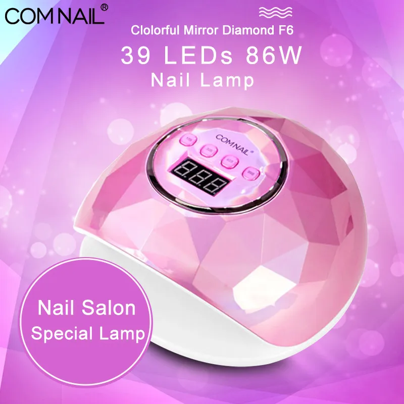 86 Вт Светодиодный светильник для ногтей с 39 шт. светодиодный s Ультрафиолетовая