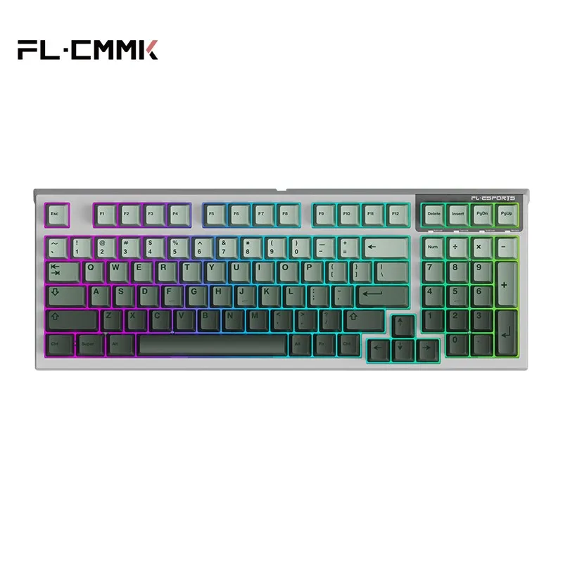FL · ESPORTS FL980 механическая клавиатура 98 клавиш однорежимная Проводная