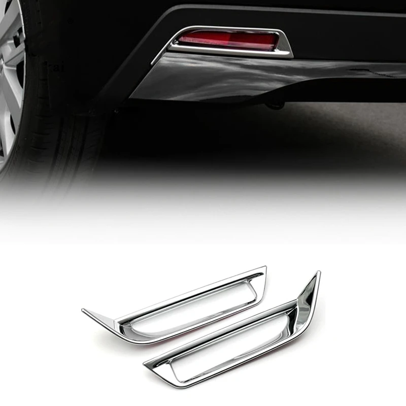 

Для Nissan Dayz 2020 2021 ABS Chrome лампа заднего противотуманного фонаря Обложка отделка противотуманная фара рамка для украшения