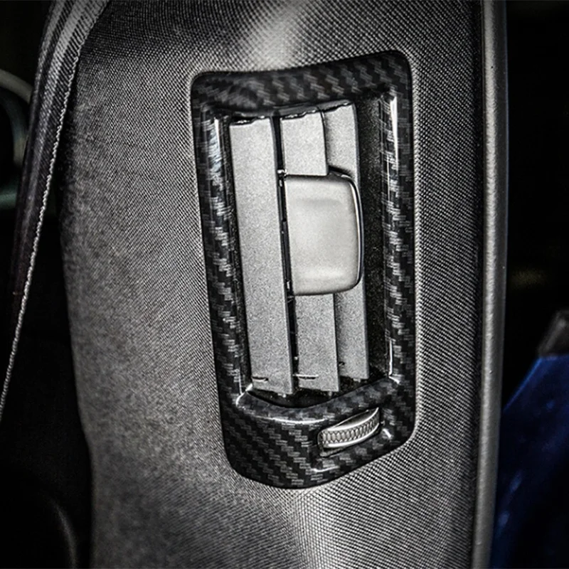 

Car Rear B-Pillar Air Conditioning Outlet Frame Decoration Cover Trim 2Pcs for Volvo XC60