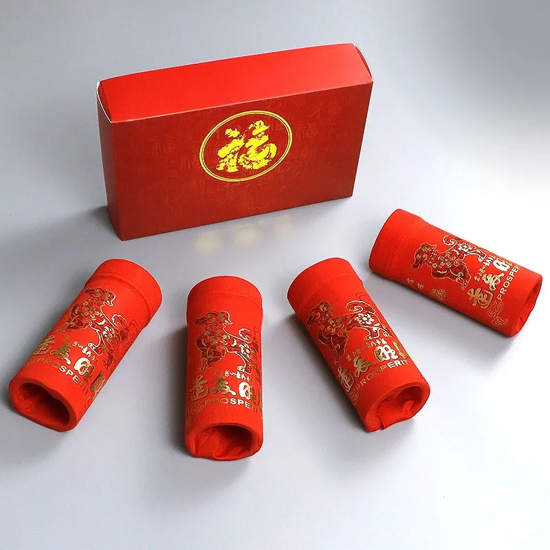 Мужские трусы 4 шт./лот мужское нижнее белье боксеры дышащие мужские с принтом