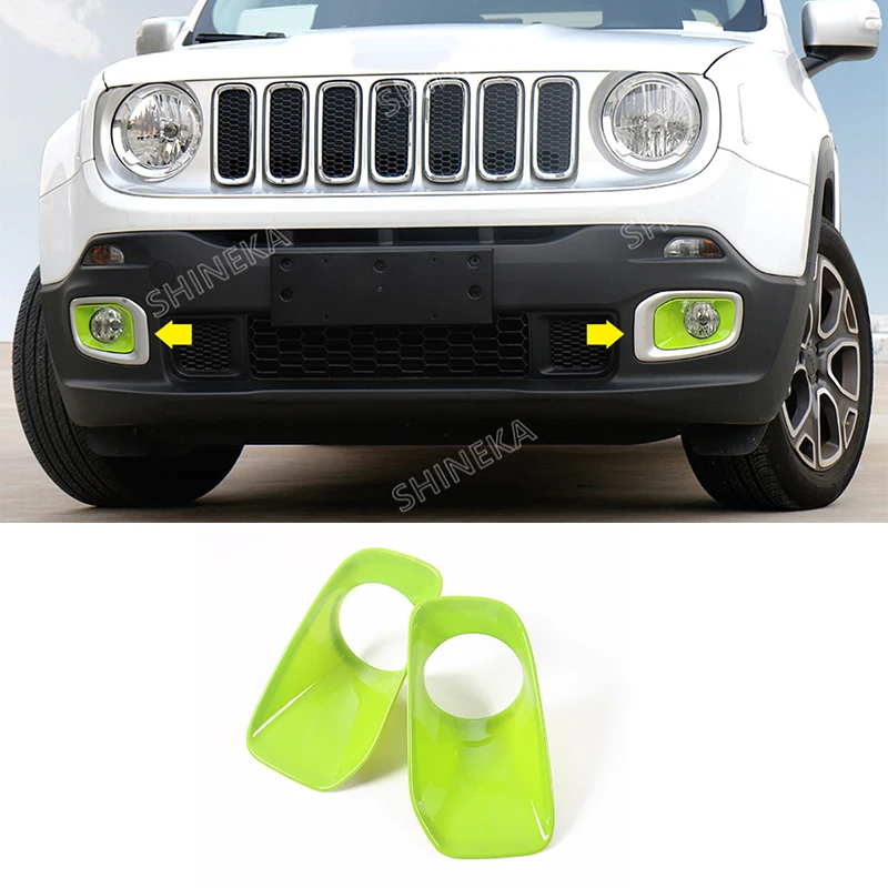 02813 SHINEKA автомобиля Стикеры для Jeep Renegade светильник с принтом в виде зеленой машинки аксессуары наружная Декаль Стикеры для Jeep Renegade - Название цвета: 02813