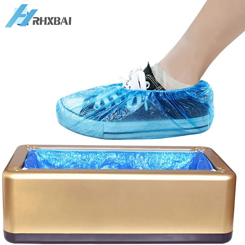 

Automatic Disposable Shoe Covers Anti-slip Overshoe Machine Hands-Free Waterproof Boots Portable Foot Cover for Home and Shop