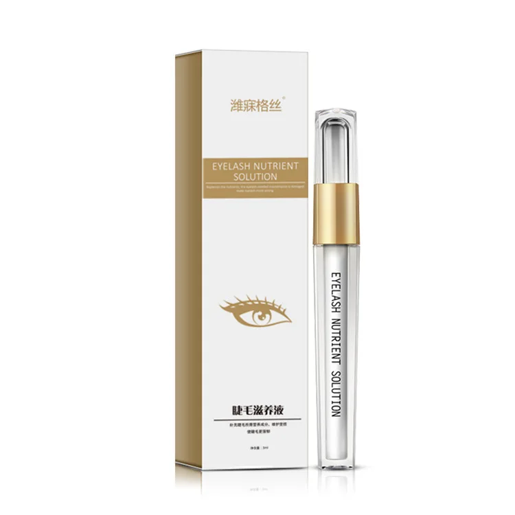 Усилитель роста ресниц и бровей сыворотка с биотином естественного пептидов для