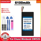 LOSONCOER 635170-2S 8 линий + штепсельная вилка NV-635170-2S 6100 мАч аккумулятор для Chuwi Minibook CWI526 планшетный ПК