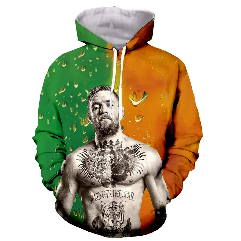 Новое поступление популярная Khabib Nurmagomedov 3D печать Мужская Женская мода крутая