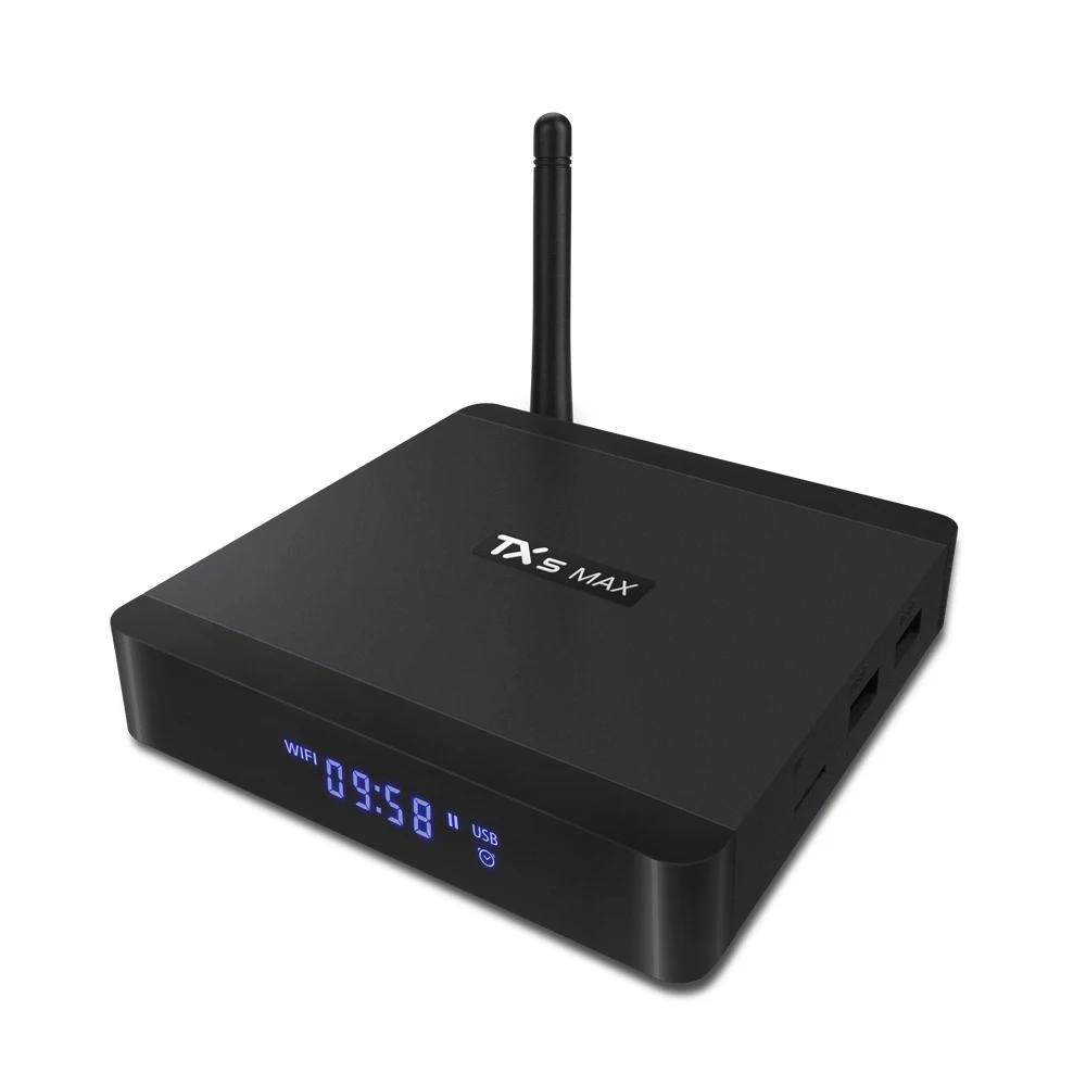 ТВ приставка TX5 MAX Amlogic S905X2 Android 8 1 4 ГБ 32 2 4G 5G WiFi 1000 м LAN Bluetooth четырехъядерный HD Смарт