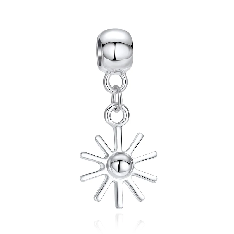 2020 Новый Серебряный Цвет Ожерелье Кулон Мода Pandora Бисера Очарование Оригинал Fit