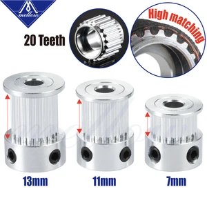 Ремень ГРМ Mellow GT2 для 3D-принтера, 20 зубьев, диаметр 5 мм, ширина 6 мм, 9 мм, 10 мм, 12 мм