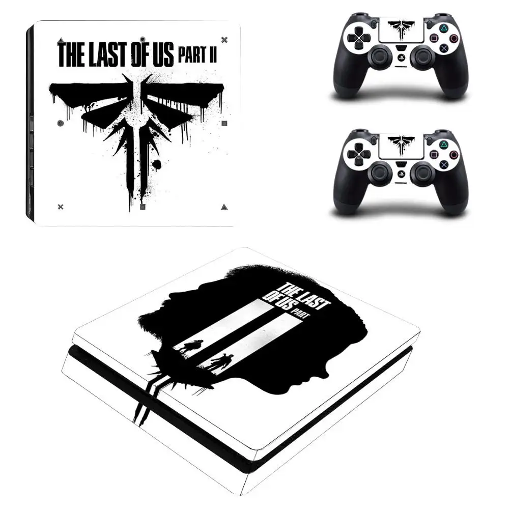 Последняя из нас часть 2 PS4 Slim Skin Sticker для консоли Sony PlayStation 4 и контроллеров