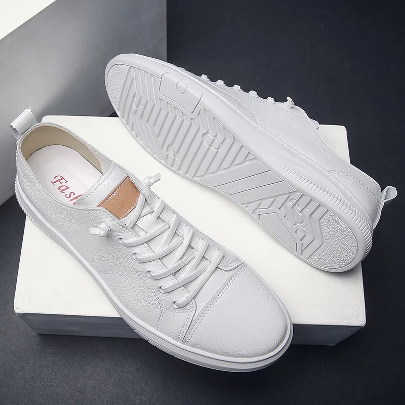 Туфли мужские из натуральной кожи дышащие удобные на шнуровке Повседневная