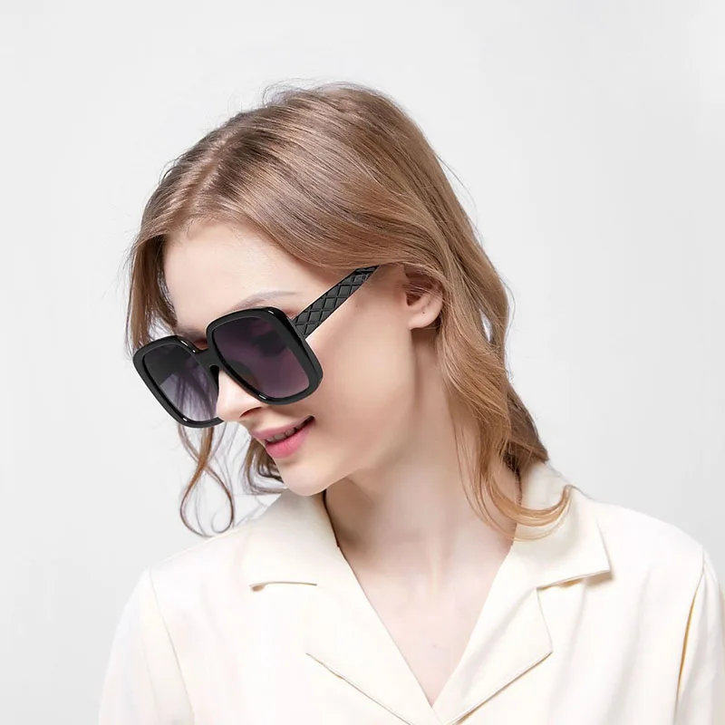 

Shades Oversize Sunglasses For Women Men Lunette Luxury Designer Gafas oculos Brand Eyeglasses Vintage Female Eyewear lunette