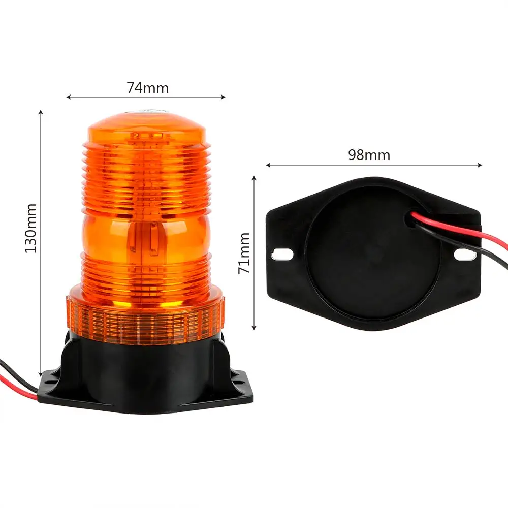 

DC 12 V UniversalTruck Warning Light Car-styling Strobe Emergency Lamp Flash Beacon LED Strobe Flashing Light Car Accessories