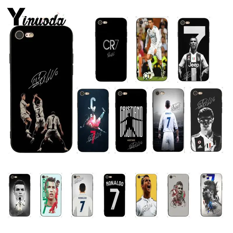 Yinuoda Ronaldo Luiz Nazario De Lima TPU черный чехол для телефона iPhone 6S 6plus 7 7plus 8 8Plus X Xs MAX 5 5S