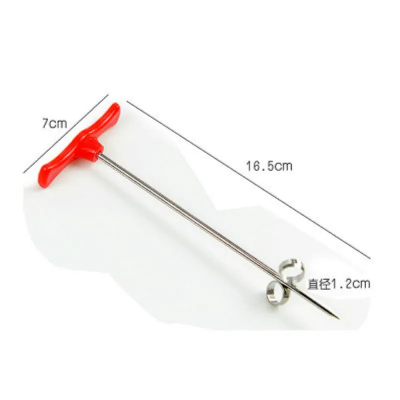 1 шт. ручной спиральный винтовой стержень для нарезки пластика PP + стальной провод