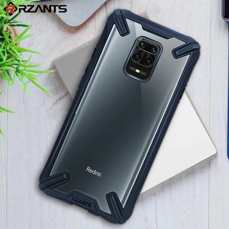 Прозрачный акриловый противоударный армированный чехол из поликарбоната и ТПУ