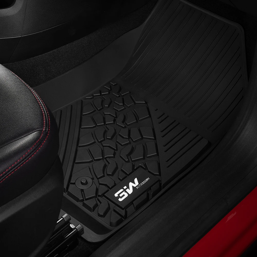 

3W full TPE floor mats for Jeep-Cherokee off-road carpet Wear-resistant non-slip TPE easy to take in one basin type easy to clea