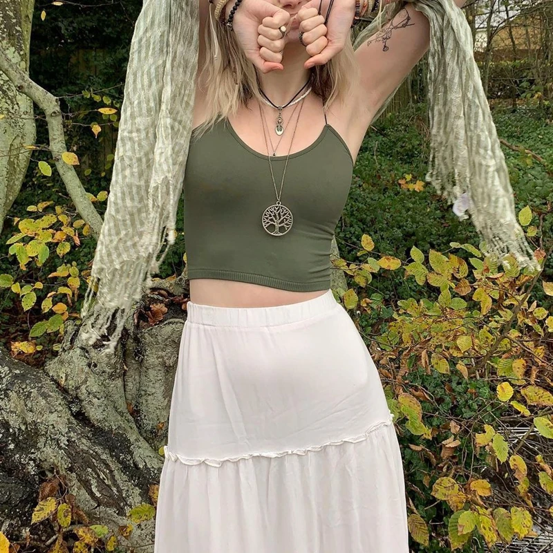 Топ женский летний на тонких бретелях