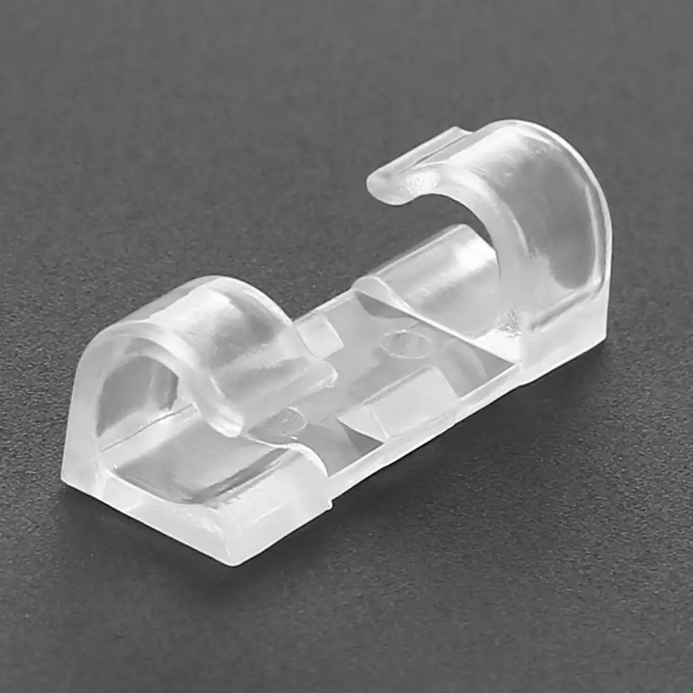 

20pcs Finisher Wire Clamp Self-Adhesive Wire Organizer Cable Clip Buckle Clips Ties Fixer Fastener Holder Data Telephone Line Wi