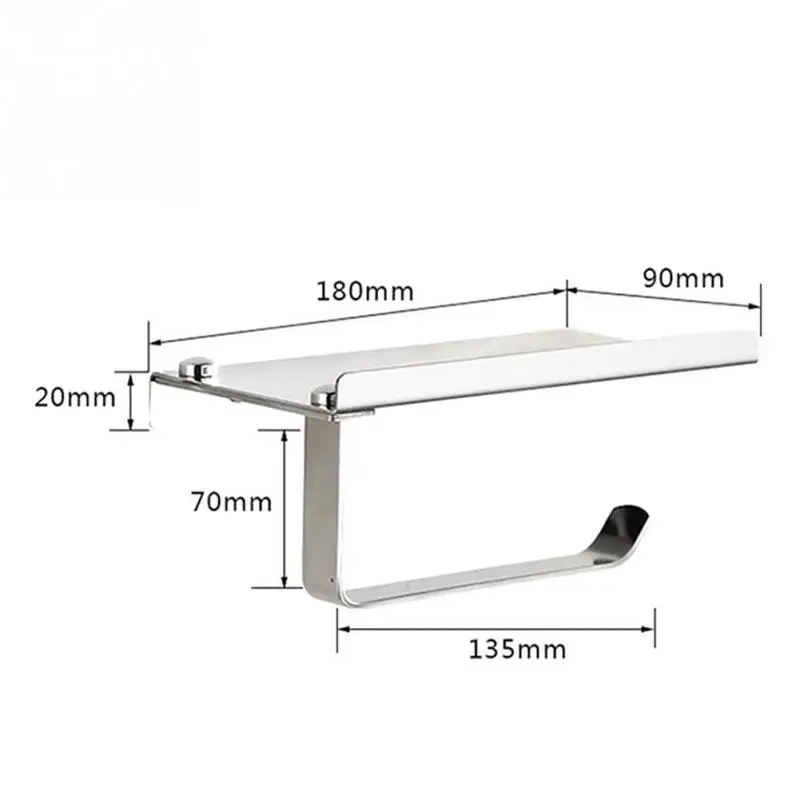 Держатель для туалетной бумаги 18*9*7 см из нержавеющей стали | Дом и сад