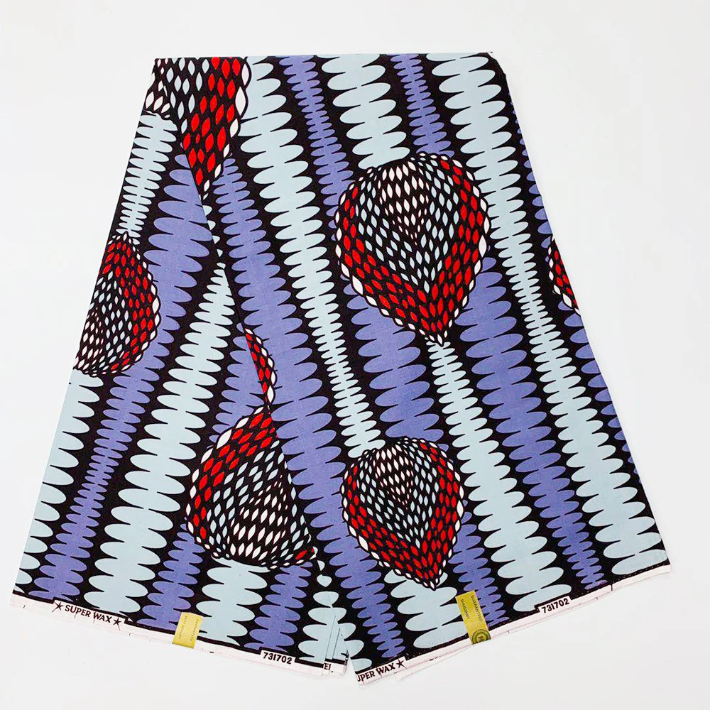 Восковая ткань 2020 года 6 ярдов Африканский принт для шитья супер настоящий