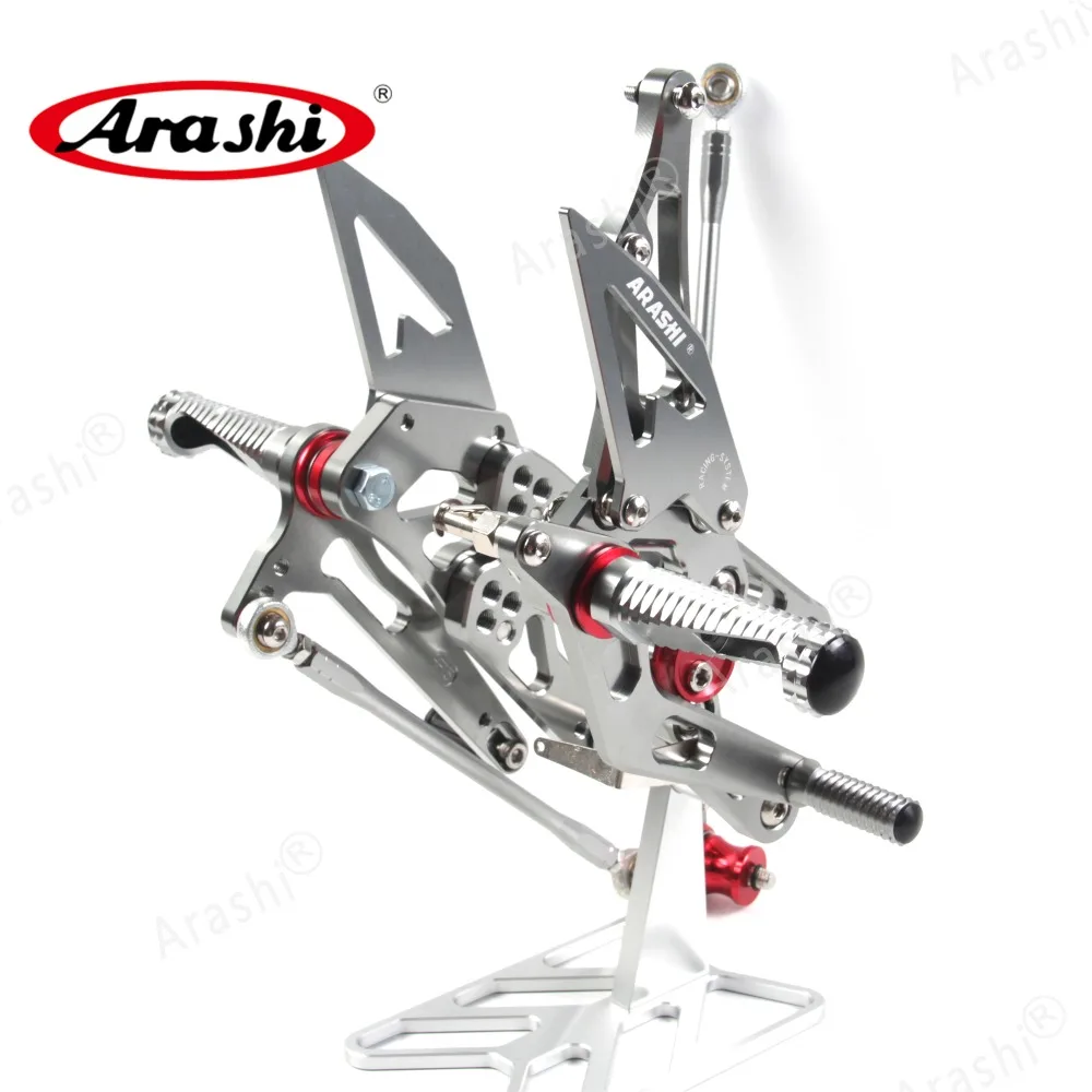 Arashi CBR600RR регулируемая подножка подножки для HONDA CBR 600 RR 2003-2006 набор для водителя Rearset 2004 2005 CBR1000RR алюминий
