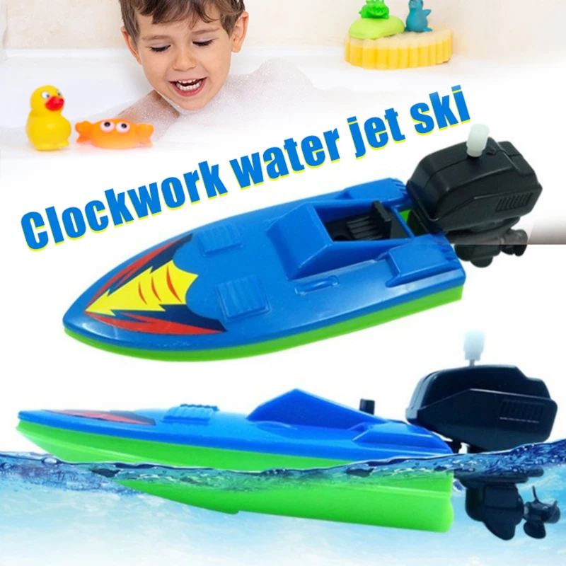 Детская игрушка заводная лодка корабль игрушки для ванной игровая водная ванная