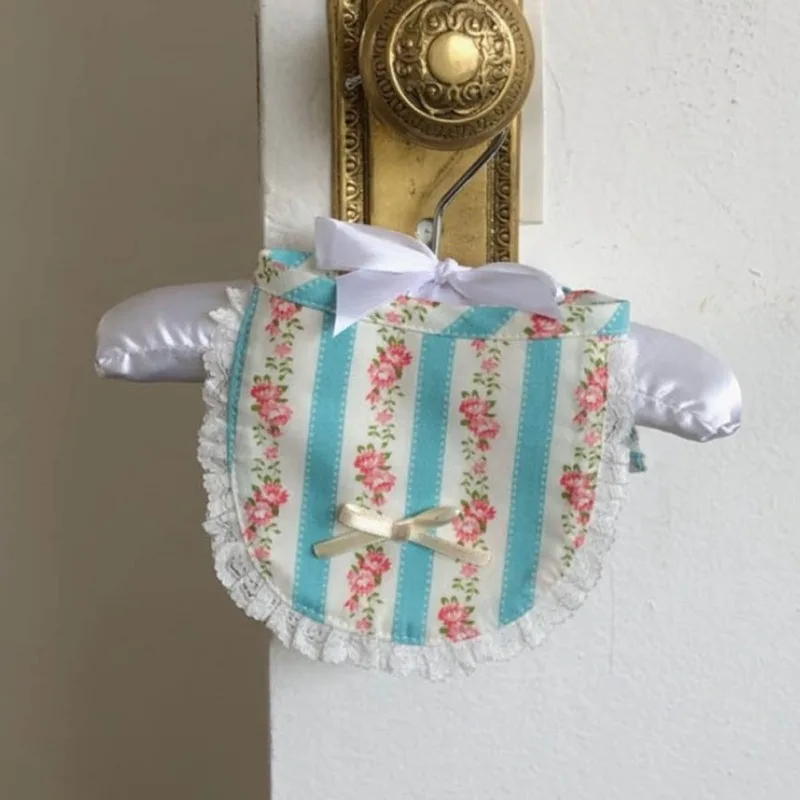 

Puppy Bib Rose Print Dog Scarf Pastoral Style Adjustable Collar Puppy Pet Supplies Dog Accessories Blue/Pink/Green