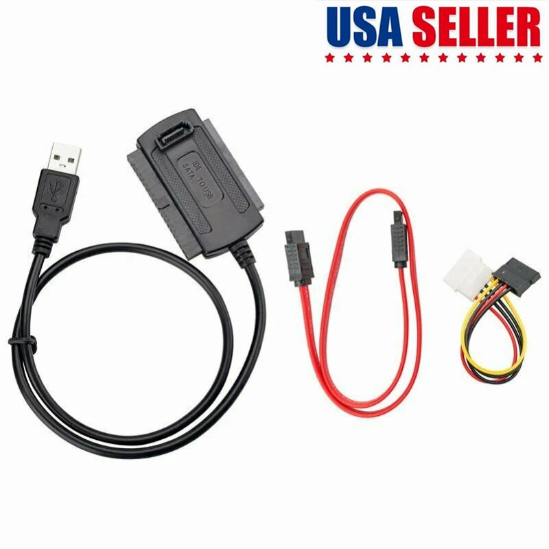Переходник SATA/PATA/IDE на USB2.0 для жесткого диска 2 5/3 5'' | Электроника