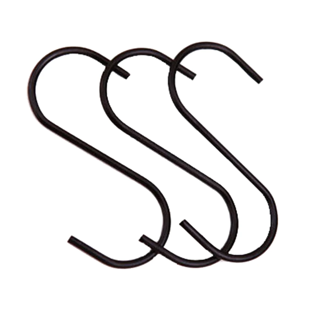 3 шт. держатель для хранения висячий крючок устойчивая s-образная одежда шляпа из