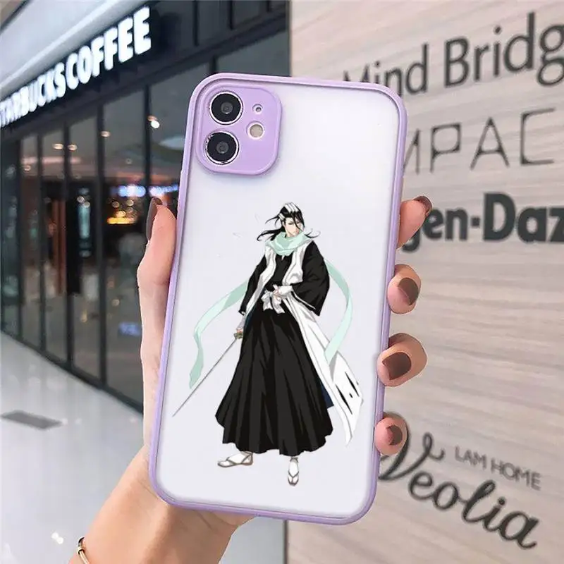 

Bleach Japan anime Phone Cases matte transparent For iphone 7 8 11 12 plus mini x xs xr pro max cover