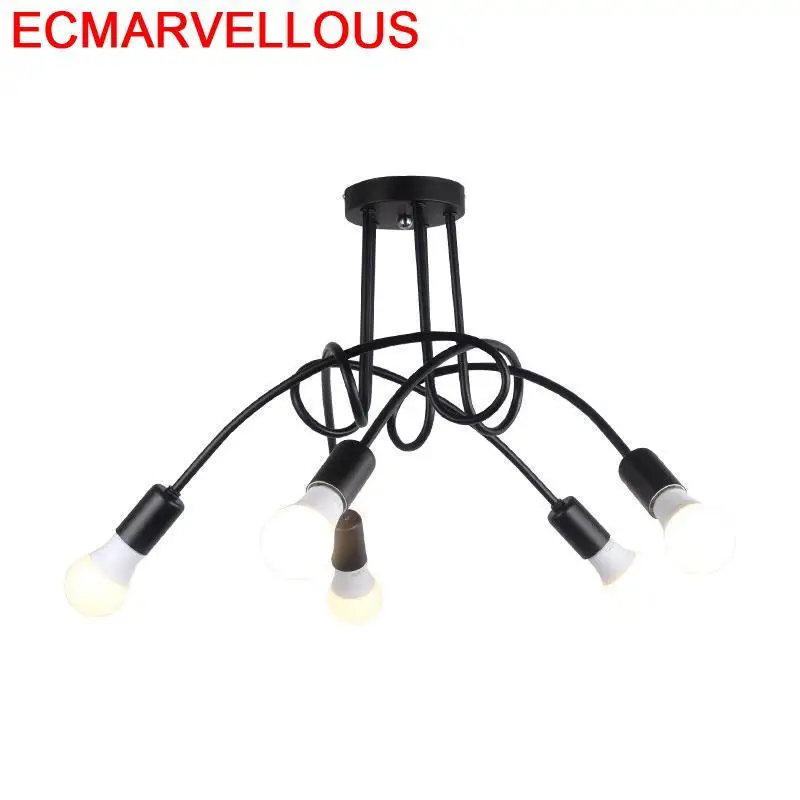 

Jantar Lampara De echo Cole Industrial Decor Nordic Lamp Loft Suspension Luminaire Lampen odern Deco aison Pendant Light