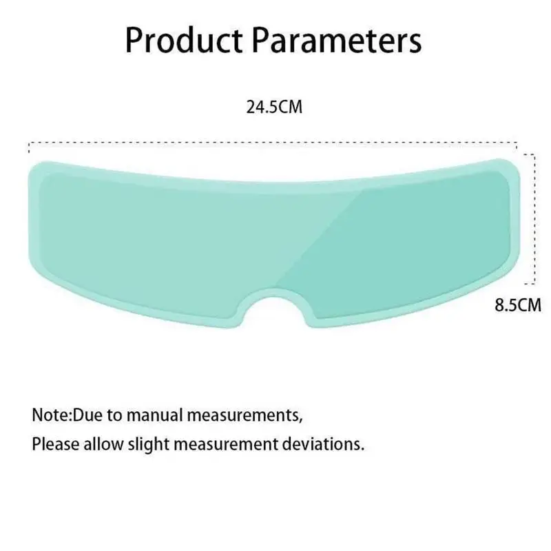 

Helmet anti-fog film, motorcycle helmet rain and anti-fog helmet rain anti-fog vehicle Electric film and film P5N9