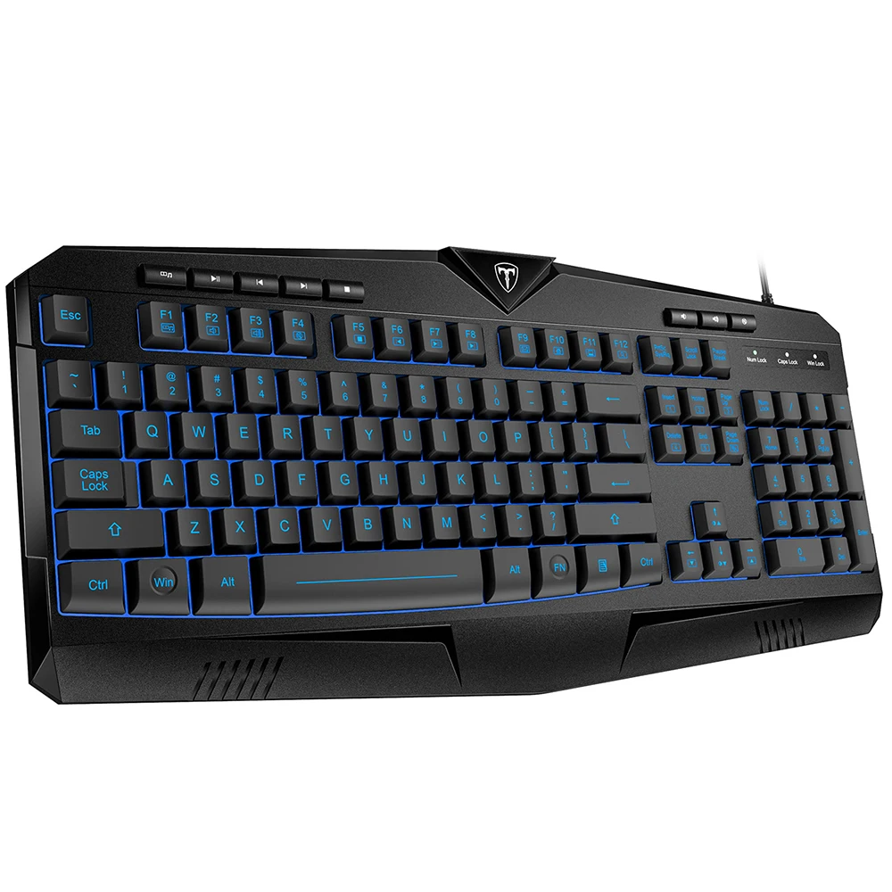 VicTsing PC232 игровая клавиатура 112 клавиш Проводная Механическая клавиатура RGB светильник с защитой от привидения английская клавиатура для портативных ПК