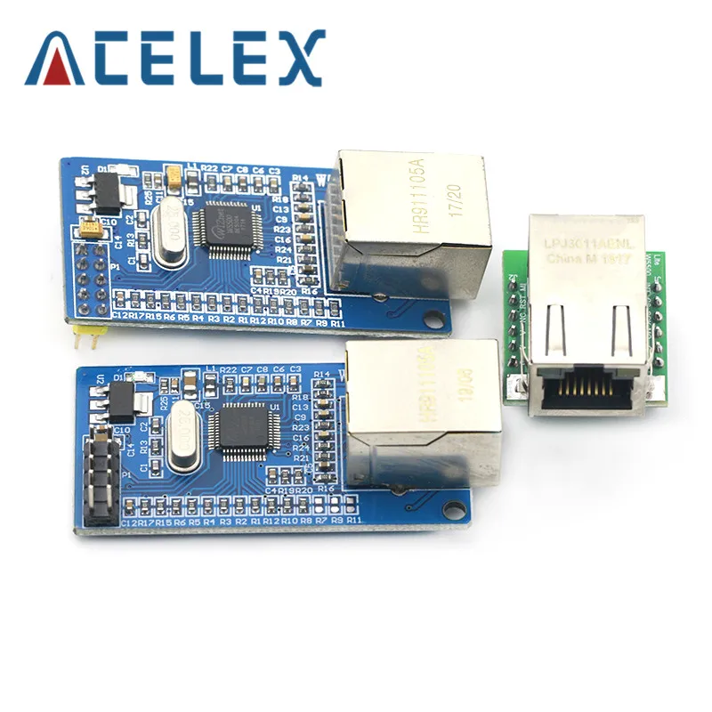 Сетевой модуль W5500 Ethernet оборудование TCP / IP 51/STM32 программа микроконтроллера через