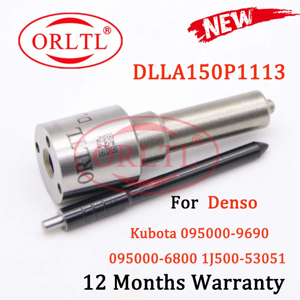 

DLLA150P1113 Diesel Fuel Injector Nozzle Tip DLLA 150 P 1113 Sprayer FOR DENSO Kubota 095000-9690 095000-6800 1J500-53051