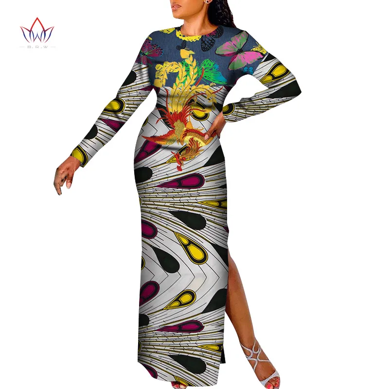 Traditional Clothing For Women Vintage dress  plus size dresses for women 4xl 5xl 6xl African style Dashiki long dress WY7043
