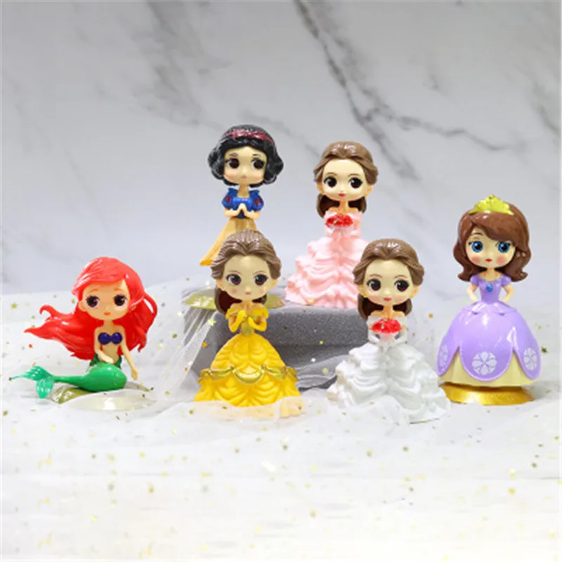 Disney 9 видов стилей Q Posket Холодное сердце Queen Эльза и Анна Рисунок игрушки куклы Aurore