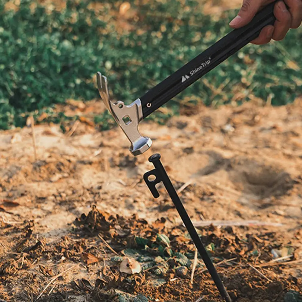 

Camping Copper Hammer Outdoor Camping Tent Portable Nail Nail Ground Hammer tools Puller accessories supplies Hammer Camp N R9C3