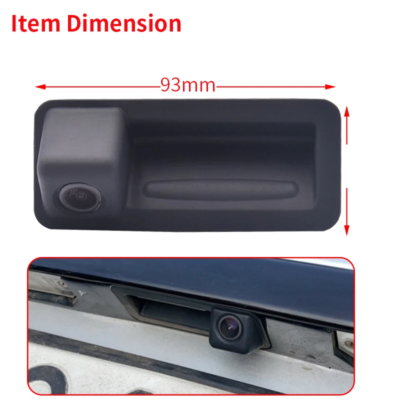 $100.53 Rear View Camera Trunk Handle Camera For Land Rover Range Freelander 2 Ford Kuga 2C Cmax for Mondeo 5 Station Wagon Fiesta MK7