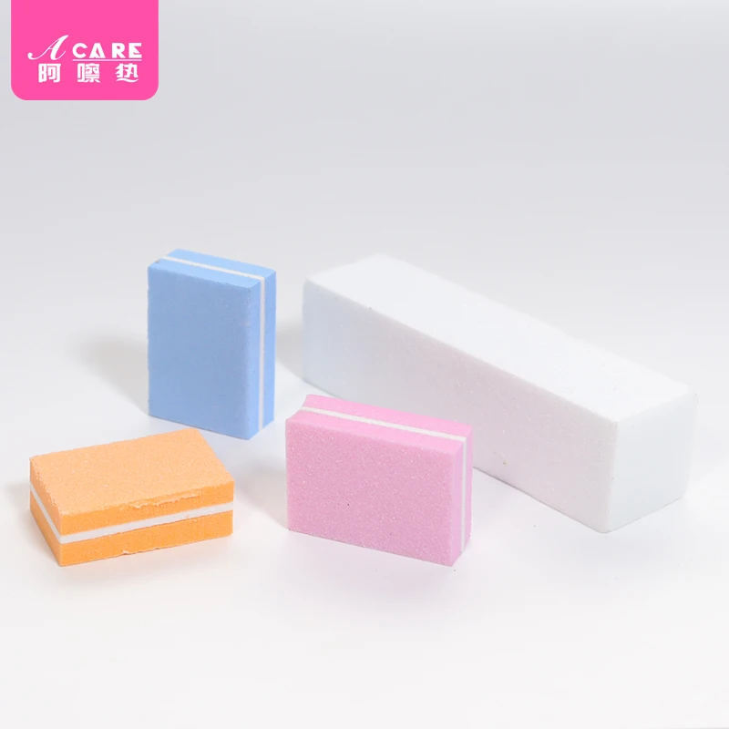

Buffing Sanding Files Block Pedicure Manicure Care Nail Art Buffer Polish White Nail File Nail Art Tips Manicure Pedicure