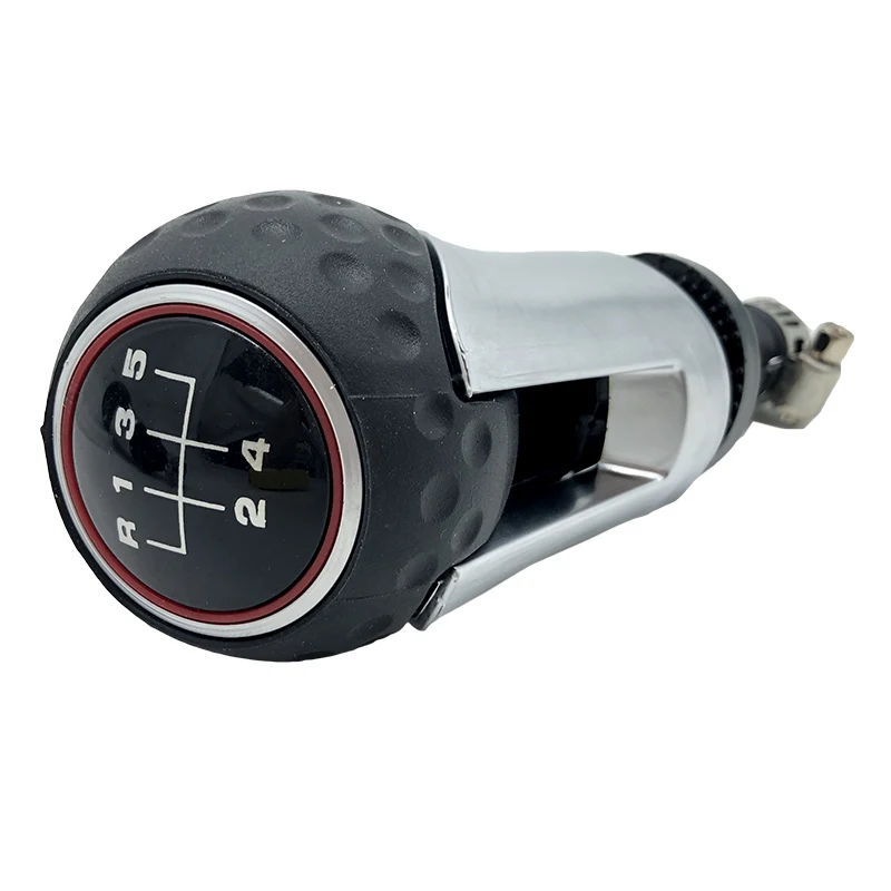 5 Speed Gear Knob Ручка переключения передач гетры крышка багажника чехол для VW Volkswagen Golf 5 A5 MK5 GTI GTD Jetta R32 A6 Golf 6 MK6 R20 2004 - Название цвета: 5 Speed Gear Knob